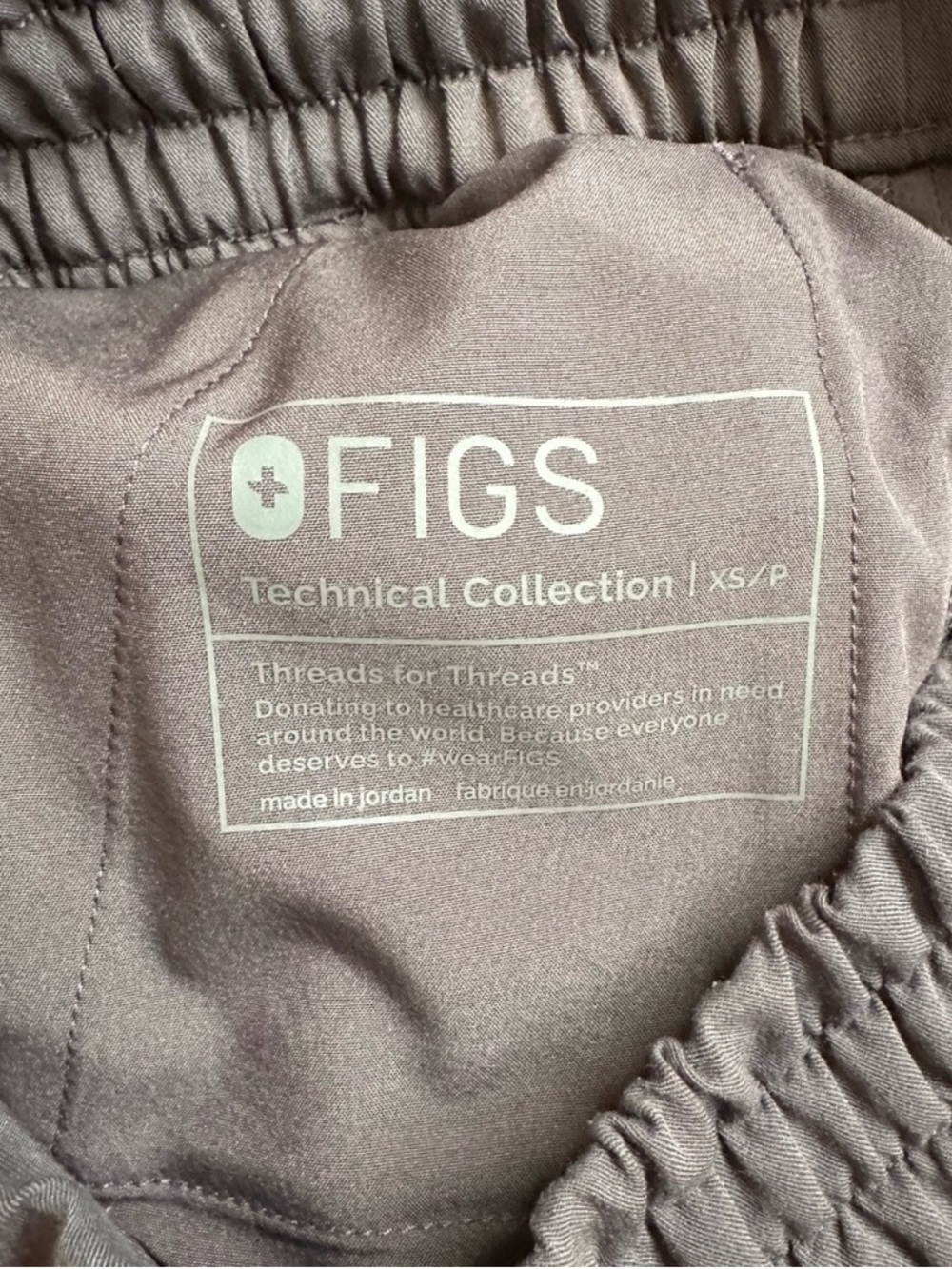 Figs Technical Collection Dowa scrub pants Charcoal Gray